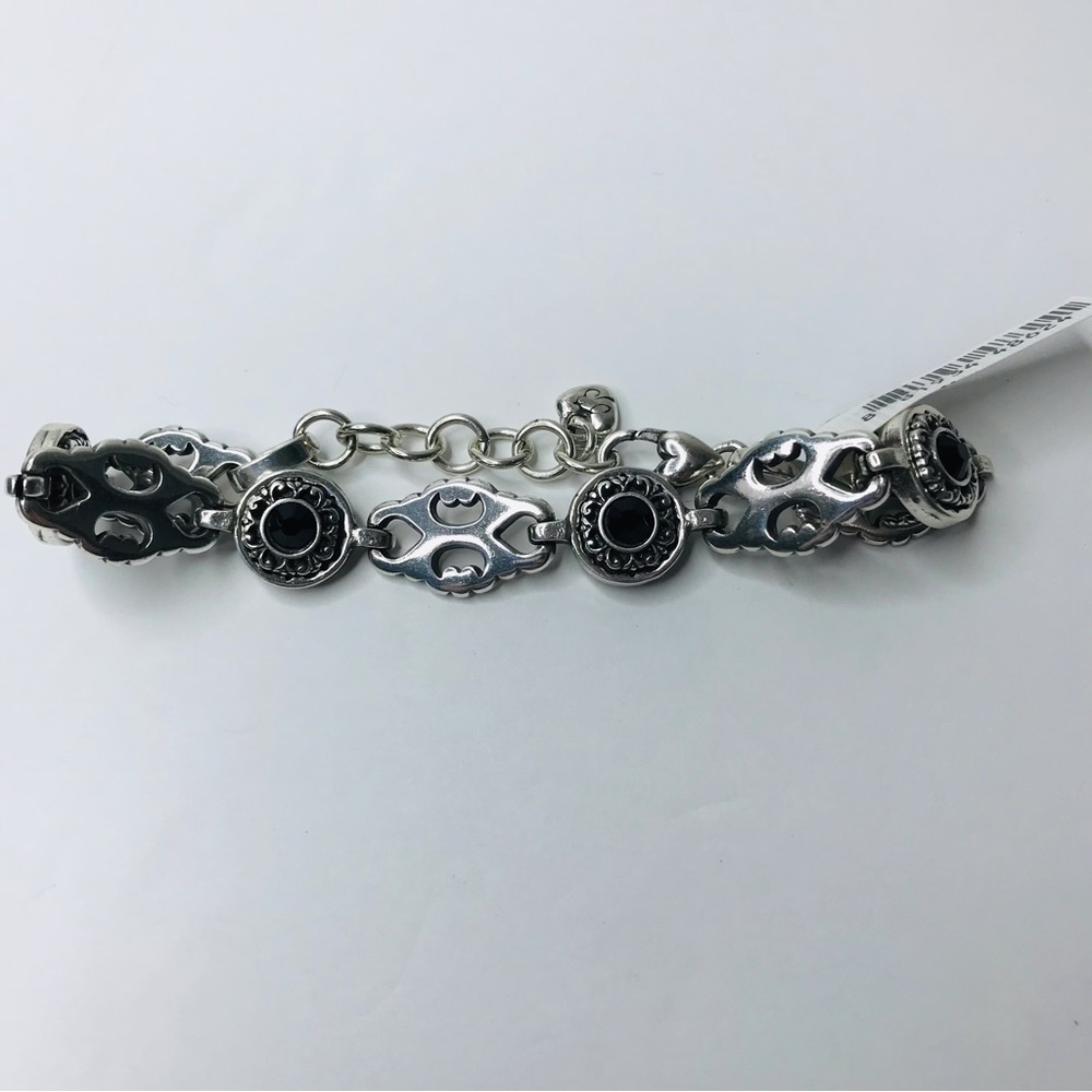 Brighton Silver Bracelet with Black Details - Picture 6 of 8
